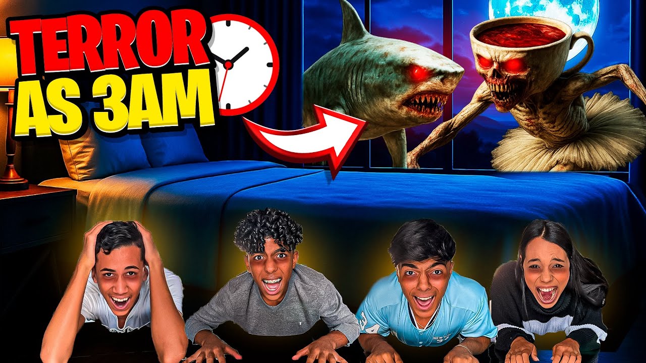 FIZEMOS UMA FESTA DO PIJAMA E O PIOR ACONTECEU AS 3 DA MANHÃ!