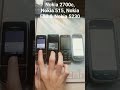 Nokia 2700с vs Nokia 515 vs Nokia E52 vs Nokia 5230