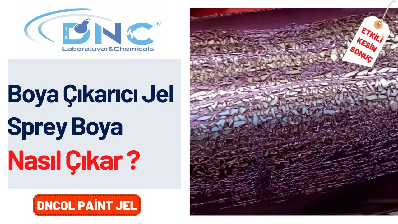 Boya Çıkarıcı Jel İle Sprey Boya Nasıl Çıkar ? Boyayı Ne Çıkartır