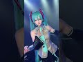 Hatsune Miku初音未来Cosplay 完美还原,二次元与现实的碰撞