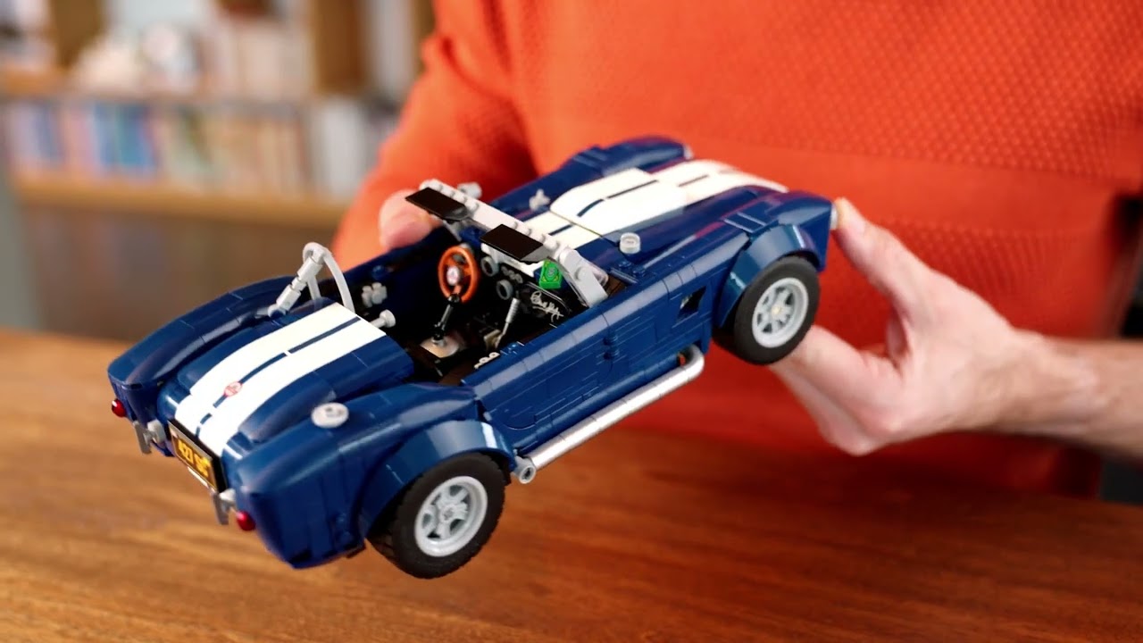 LEGO Icons Shelby Cobra 427 S/C 10357 - Yetişkinler için Yaratıcı