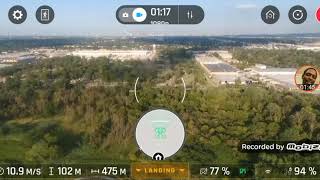 Parrot Bebop 2 range test in urban area