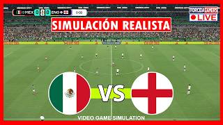 MÉXICO VS INGLATERRA | MUNDIAL 2026 | OCTAVOS DE FINAL | eFootball PES 2021 SIMULACIÓN