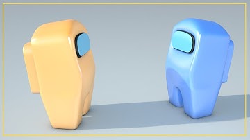 Among Us 3D Modeling in Cinema 4D Tutorial