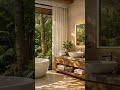 This Tropical Bathroom is the Ultimate American Flex 🇺🇸 #HomeTour #ModernHome #BathroomDesign #USA