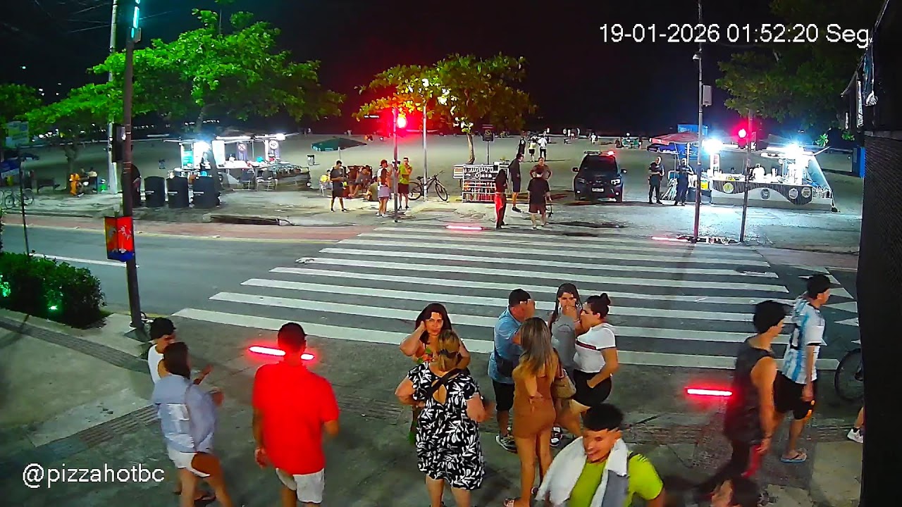 Balneário Camboriú ao vivo - Avenida Atlântica