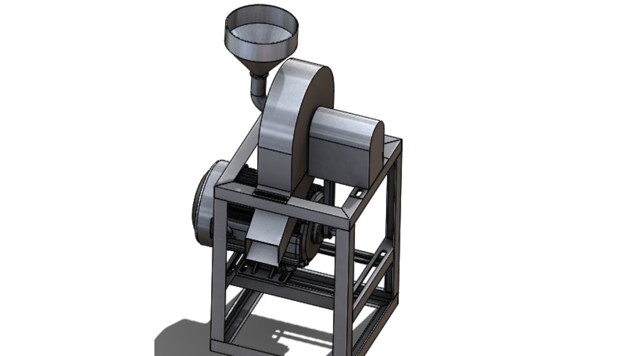 dehalling machine - YouTube