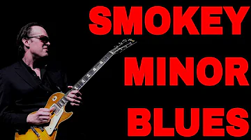 Smokey D Minor Blues Backing Track | The Saddest of All Keys Guitar Jam Track (67 BPM)