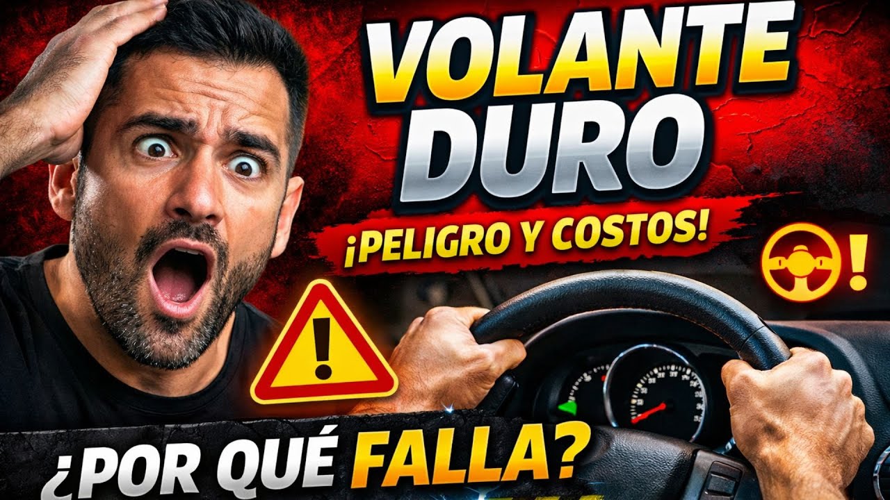 Dirección Electroasistida Dura: Por Qué se Pone Duro el Volante y Cómo Solucionarlo (NO lo ignores)