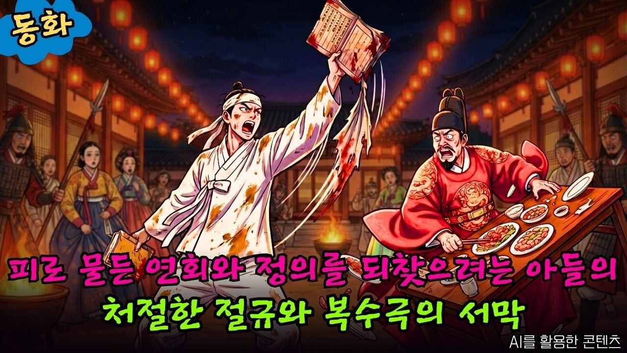 정의라는 이름으로 아버지를 죽인 효자? 충격적인 반전과 피로 쓴 장부의 진실ㅣ옛날이야기 ㅣ민담 ㅣ오디오북ㅣ전설ㅣ설화 ㅣ야담