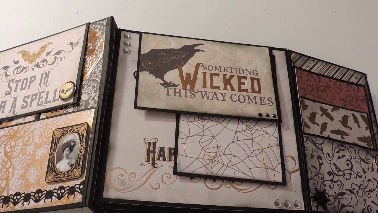 8x8 Halloween Mini Album