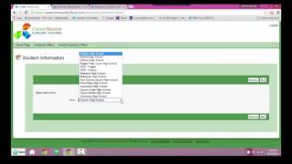 Student Login And Record Update on the CSF VF Student Portal