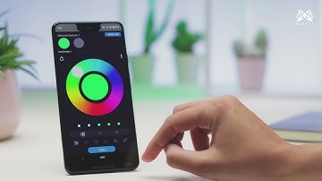 Configuring Default Power Up Color in MESHLE App