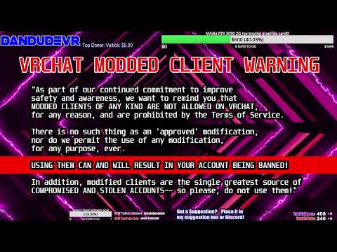 PSA   do NOT use modded VRChat clients!