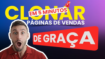 Descubra o Segredo de como Clonar QUALQUER Página de Vendas em Minutos