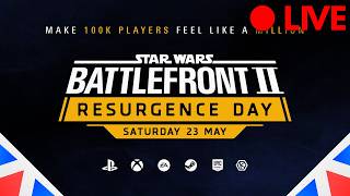 Star Wars Battlefront 2 Resurgence Soon! 🔴Live!