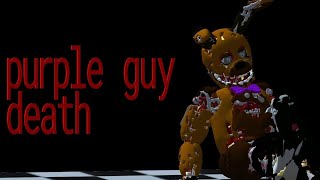 Prisma 3D Fnafpurple Guy Death