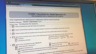 2018 TCRSF SRC Review if Forms Incomplete