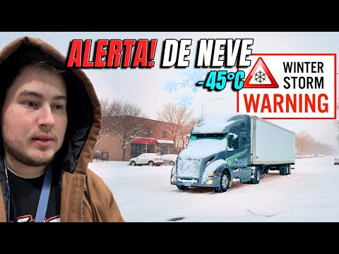 45 C HEAVY SNOW WARNING IN THE UNITED STATES 