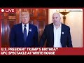 U.S. President Donald Trump marks 80th birthday with UFC Freedom 250 in Washington
