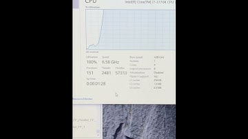 i7 3770K clock at 6.6 GHz 🤯