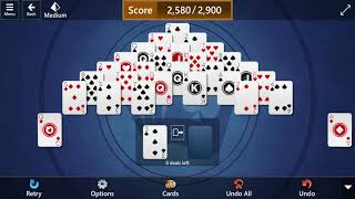 Microsoft Solitaire Collection: Pyramid - Medium - July 6, 2021