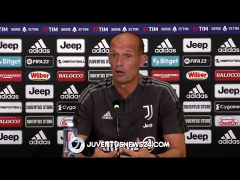 Conferenza Allegri pre Juventus-Roma: “Bonucci non sarà convocato. Milik può partire dall'inizio"