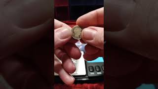 US dimes should weigh 2.5 grams.