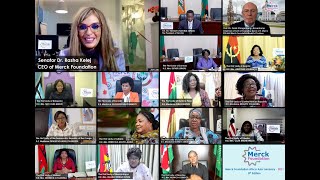Dr. Rasha Kelej, Merck Foundation CEO at Merck Foundation Africa Asia Luminary 2021