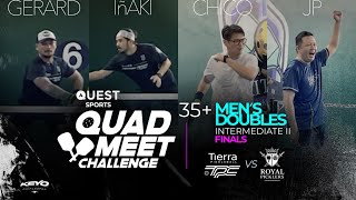Quest Sports Quadmeet Men's Doubles 35+ Intermediate II Finals - Gerard/Iñaki vs Chico/JP