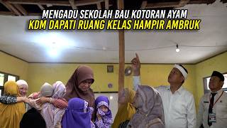 Download Lagu MENGADU SEKOLAH BAU KOTORAN AYAM | KDM DAPATI RUANG KELAS HAMPIR AMBRUK MP3
