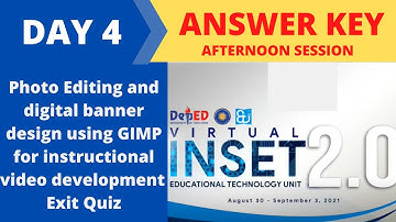 VINSET 2.0 Photo Editing and digital banner design using GIMP for instructional video development