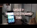 Saygus V2 Wireless HD Streaming Demo | TechPP