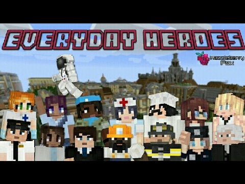 Everyday Heroes by Razzleberries (Minecraft Skin Pack) - Minecraft