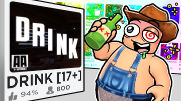 I got drunk in ROBLOX...