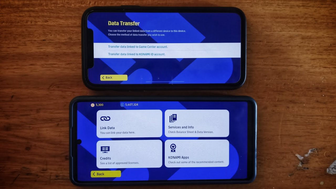 Как перенести данные о прогрессе в киберфутболе с Android на iPhone.