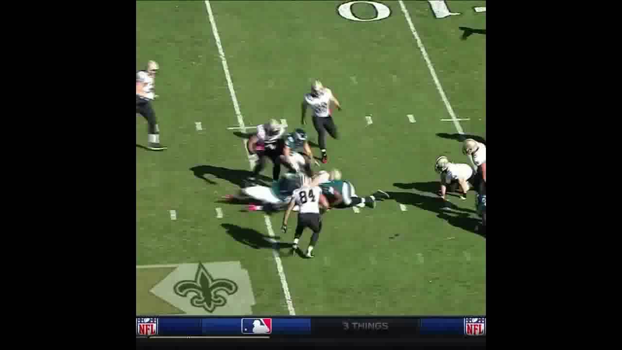 Fletcher Cox Sacks Saints QB YouTube