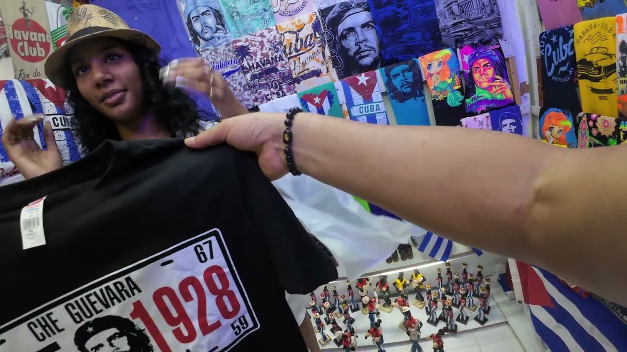 Souvenir shop in Havana CUBA