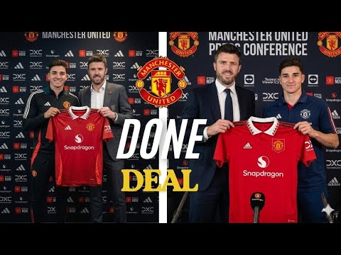 Video BREAKING: MANCHESTER UNITED STUN THE FOOTBALL WORLD WITH THE BLOCKBUSTER SIGNING OF JULIÁN ÁLVAREZ