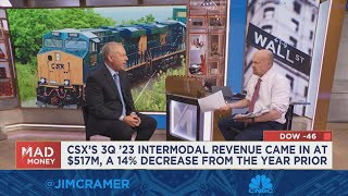 A lot of industrial development in the Southeast is in our network, says CSX CEO Joe Hinrichs