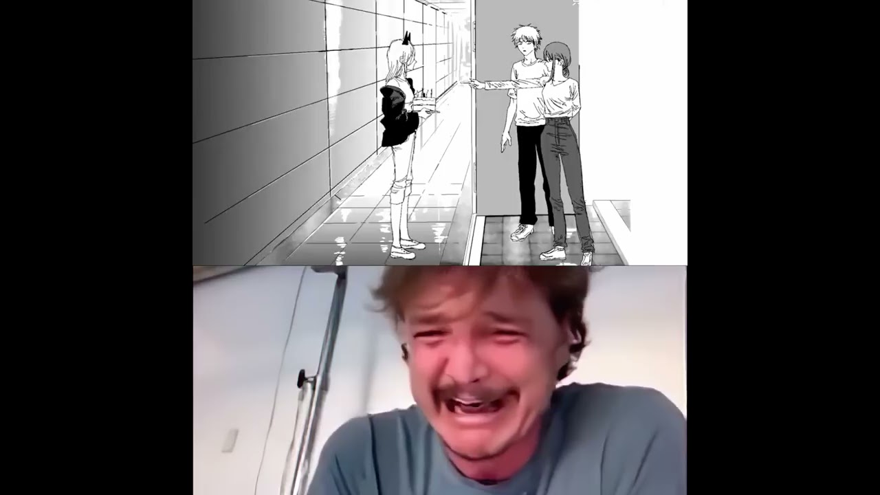 Pedro Pascal Crying at Chainsaw Man (SPOILERS)
