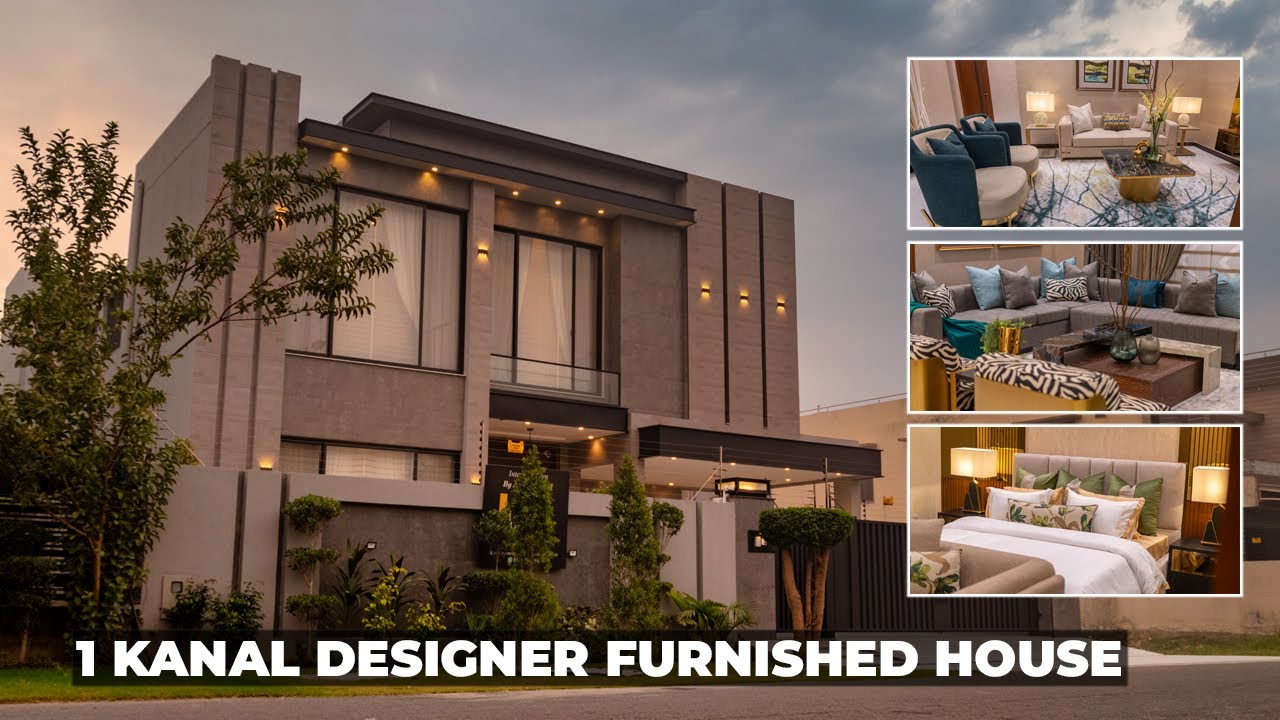 Luxury & Design: Exclusive 1 Kanal Fully Furnished House Tour by Native Interiors DHA, Lahore