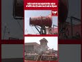 Ayodhya fogging गर्मी से भक्तों को राहत पहुंचाने के लिए अयोध्या में एंटी-स्मोक गन से पानी का छिड़काव