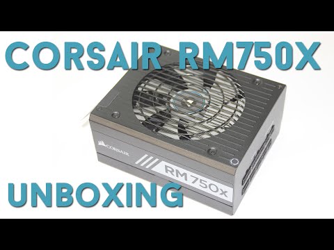Corsair RM750X, review y unboxing