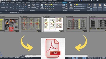 Como salvar vários Layouts em um único PDF no AutoCAD!