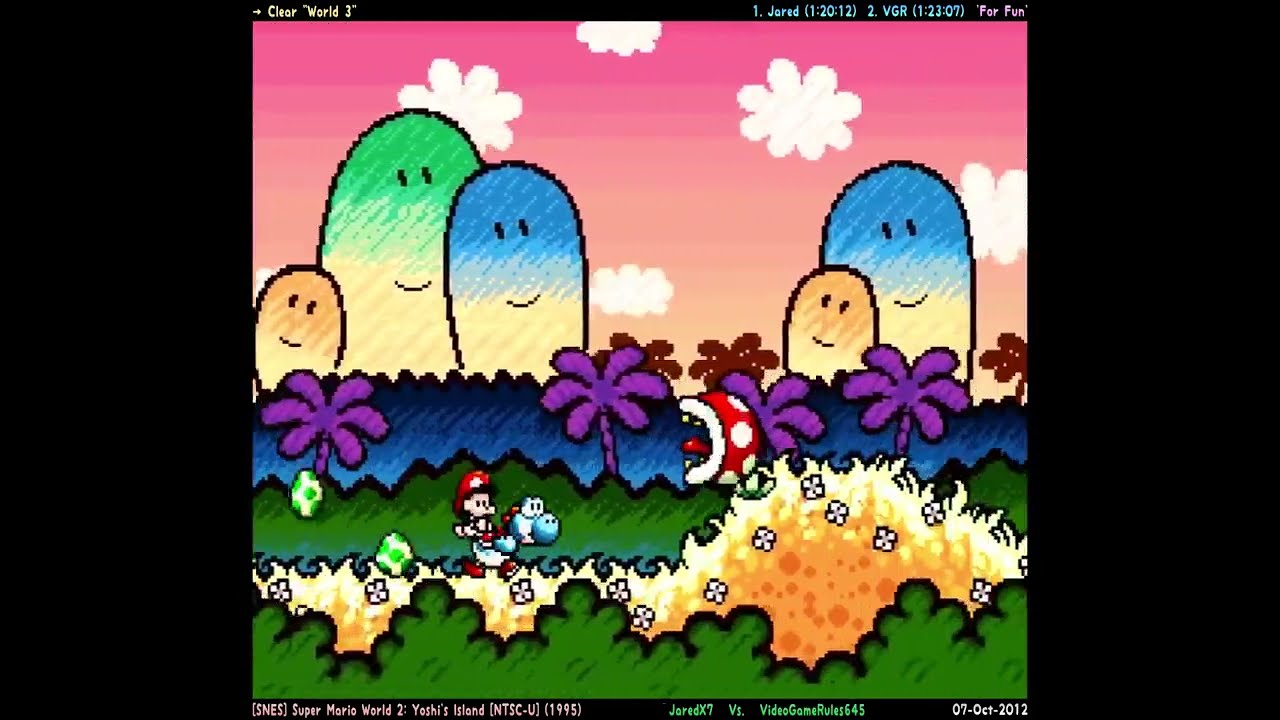 🏁 [2012-Oct-07] Yoshi's Island: World 3 (Vs.