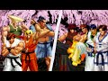 【SF VS KOF MUGEN】Team Street Fighter VS Team Kim (Taekwondo)