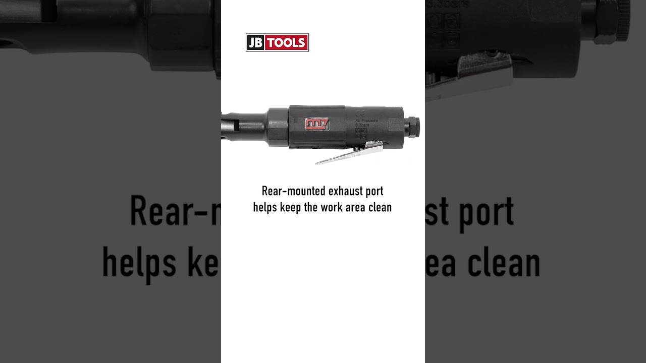 M7 Air Ratchet Wrench with 1/4" Square Drive and Compact Size for 6mm Bolts (SKU: NE-261)