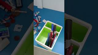 จัดกล่องปากกากัน ! #reels #asmr #fypシ #beforeaftercleaning #ทําความสะอาด