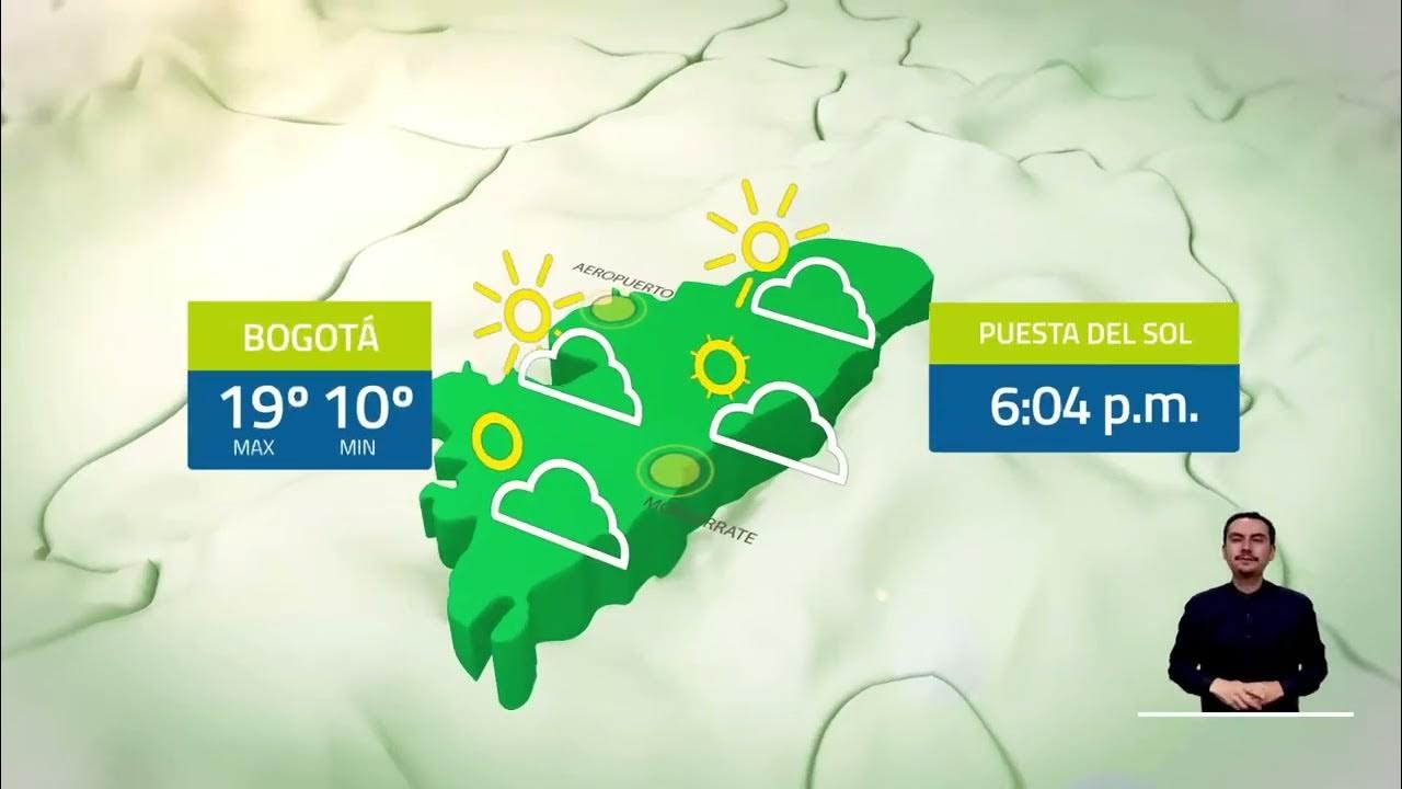 Pronóstico del tiempo Mañana lunes 10 de Abril 2023 YouTube